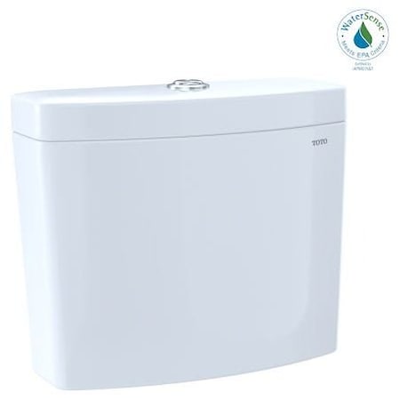 Toto Aquia IV Dual Flush 1.28 and 0.9 GPF Toilet Tank Only Cotton White ST446EMNA#01